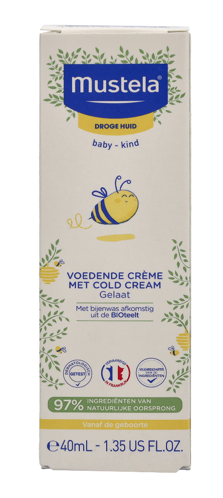 Mustela Bebe Nourishing Cream With Cold Cream 40 ml