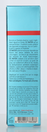 Erborian CC Water Centella Fresh Complex. Gel Skin Perfector 15 ml