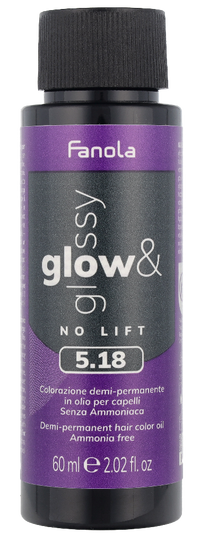 Fanola No Yellow Glow & Glossy Oil Toner 60 ml