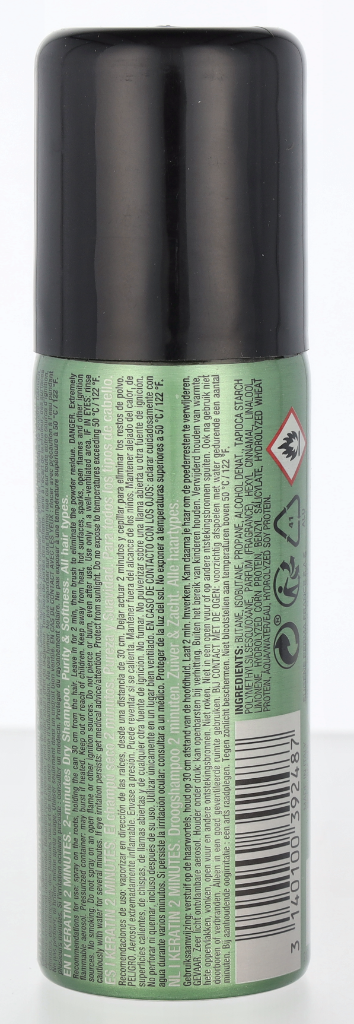 Eugene Perma Essentiel Keratin 2 Minutes Dry Shampoo