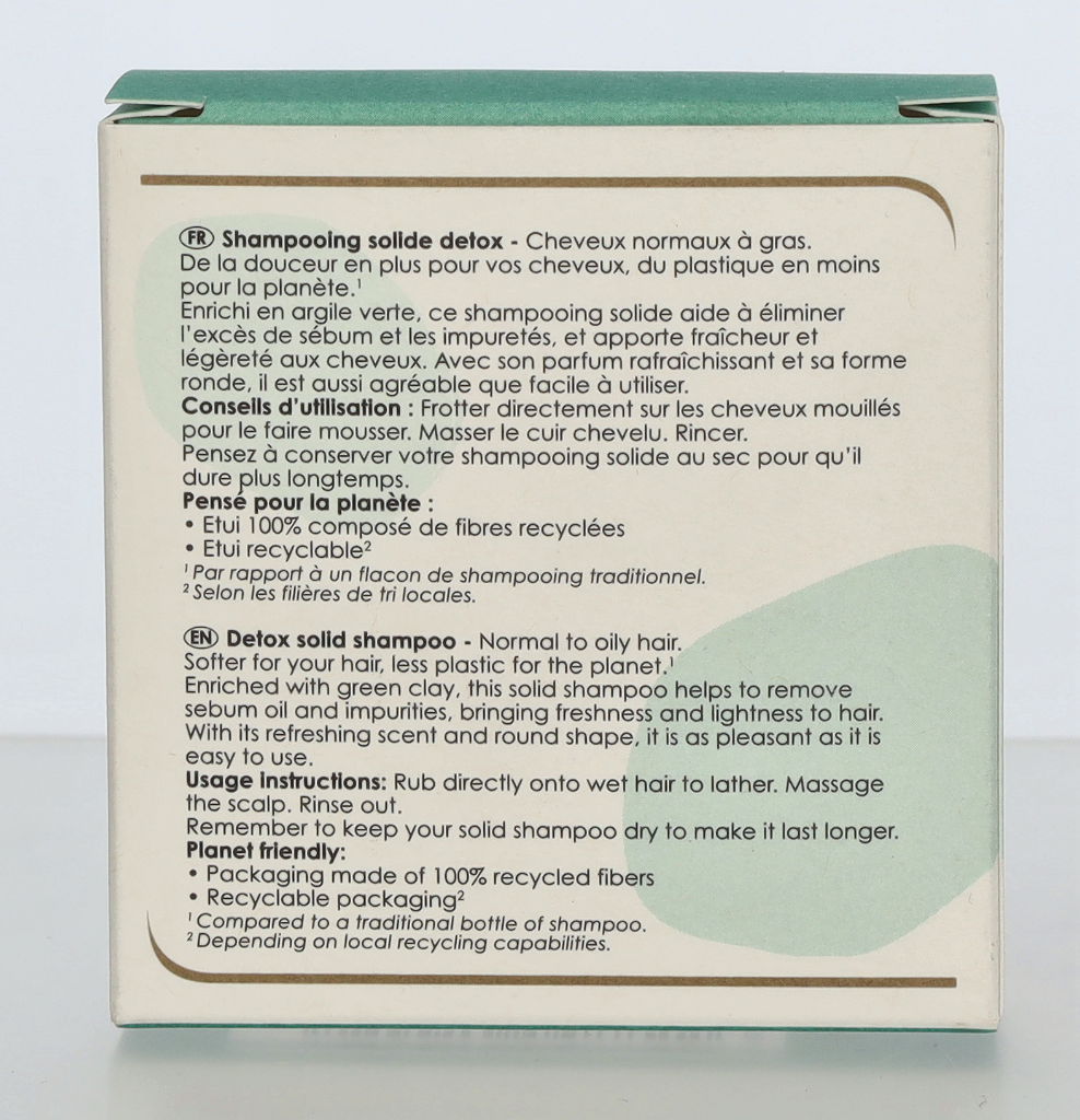 Melvita Detox Solid Shampoo 55 g