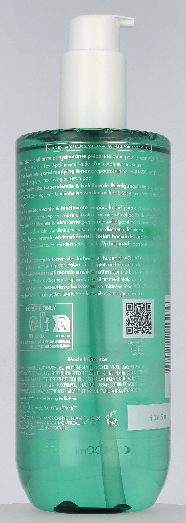 Biotherm Biosource Hydrating Tonifying Toner 400 ml