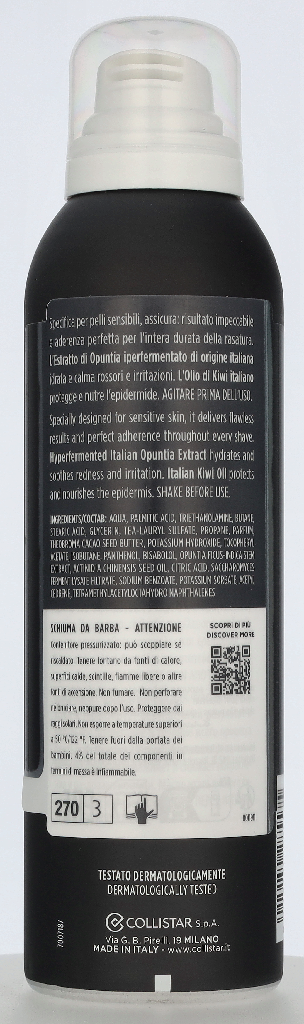 Collistar Linea Uomo Perfect Adherence Shaving Foam 200 ml
