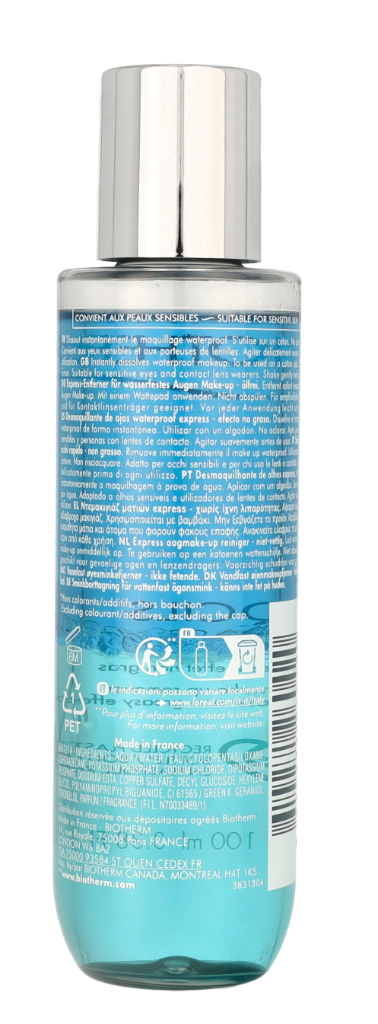 Biotherm Biocils Waterproof Eye Make-Up Remover 100 ml