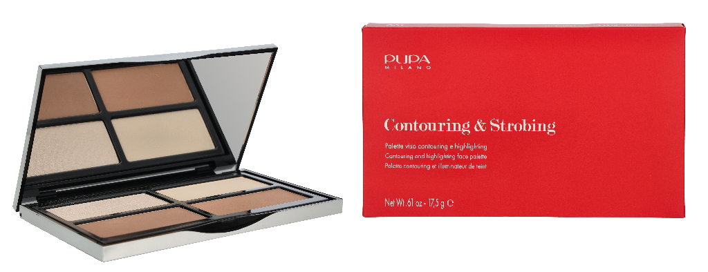 Pupa Contouring & Strobing Powder Palette 17.50 g