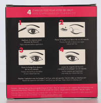 Black Up Magnetic Eyelashes 4 stuk