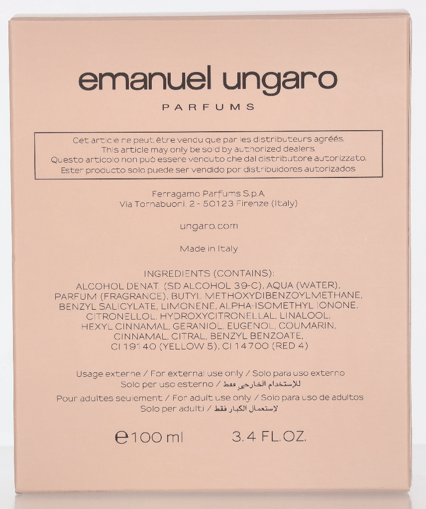 Emanuel Ungaro Desnuda Edp Spray 100 ml