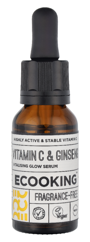 Ecooking Vitamin C & Ginseng Vitalising Glow Serum 20 ml