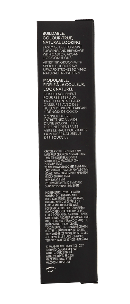 MAC Pro Brow Definer 1 Mm Tip Brow Pencil 24 Hour Waterproof