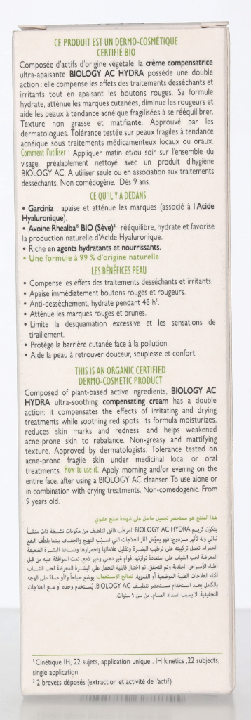 A-Derma Biology AC Hydra Compensating Cream 40 ml