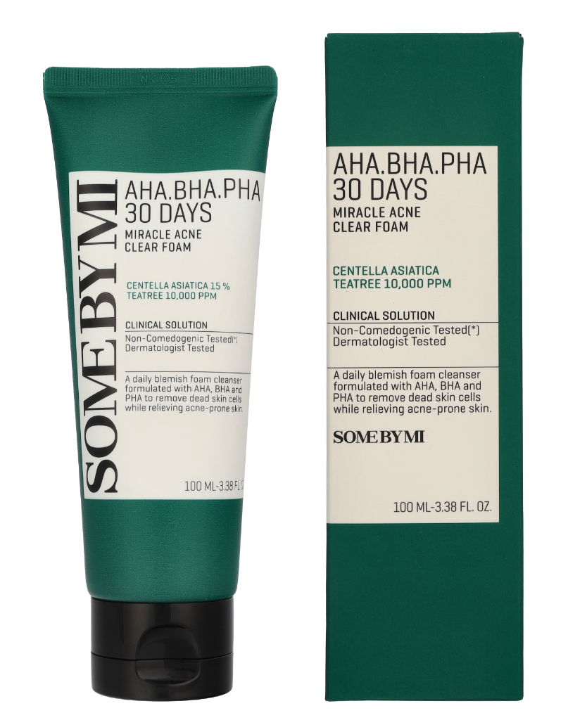 Some By Mi AHA BHA PHA 30 Days Miracle Acne Clear Foam 100 ml