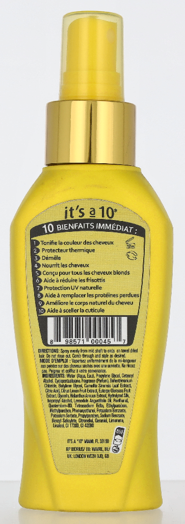 It's A 10 Miracle Leave-In For Blondes 120 ml