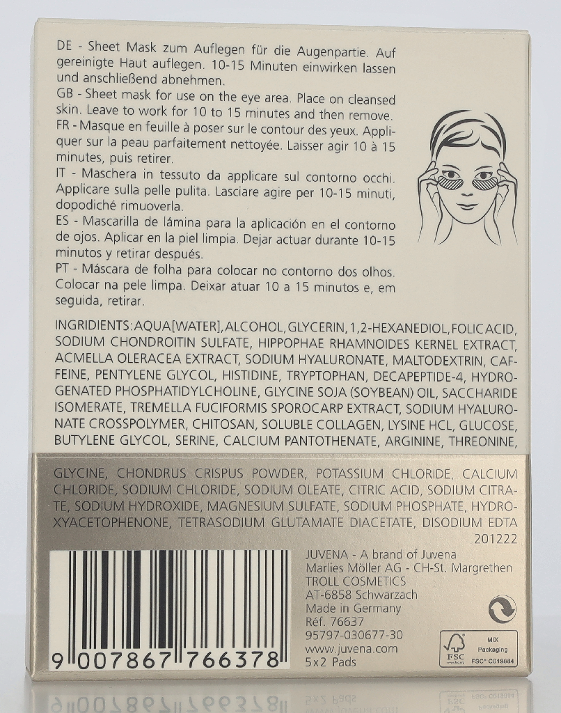 Juvena Epigen Lifting Anti-Wrinkle Eye Mask 20 ml
