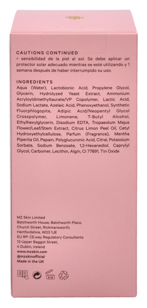 MZ Skin Radiance & Renewal Instant Clarity Refining Mask 100 ml