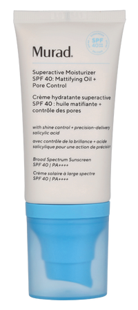 Murad Superactive Moisturizer Oil + Pore Control SPF40 50 ml