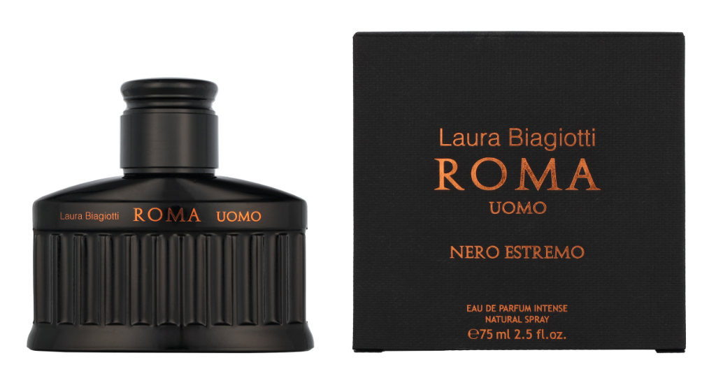 Laura Biagiotti Roma Uomo Nero Estremo Edp Intense Spray