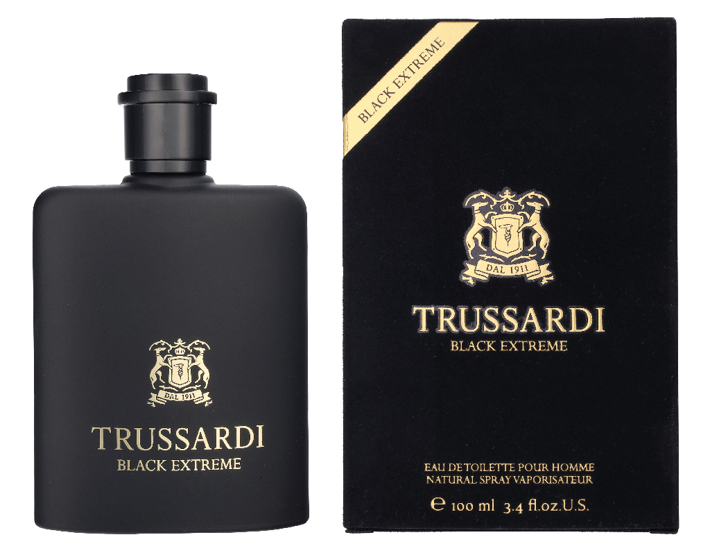 Trussardi Black Extreme Pour Homme Edt Spray