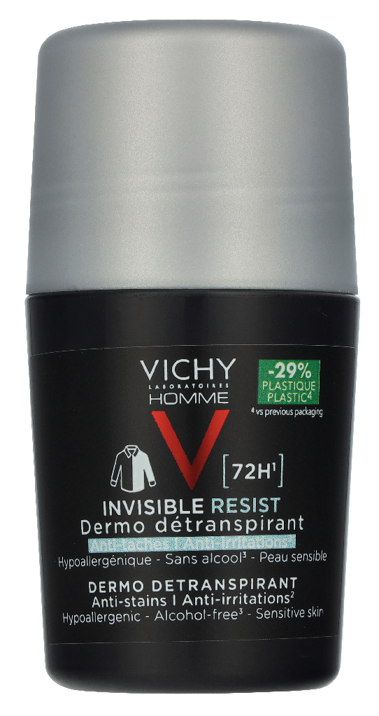 Vichy Homme Invisible Resist 72H Deo Roll-On 50 ml