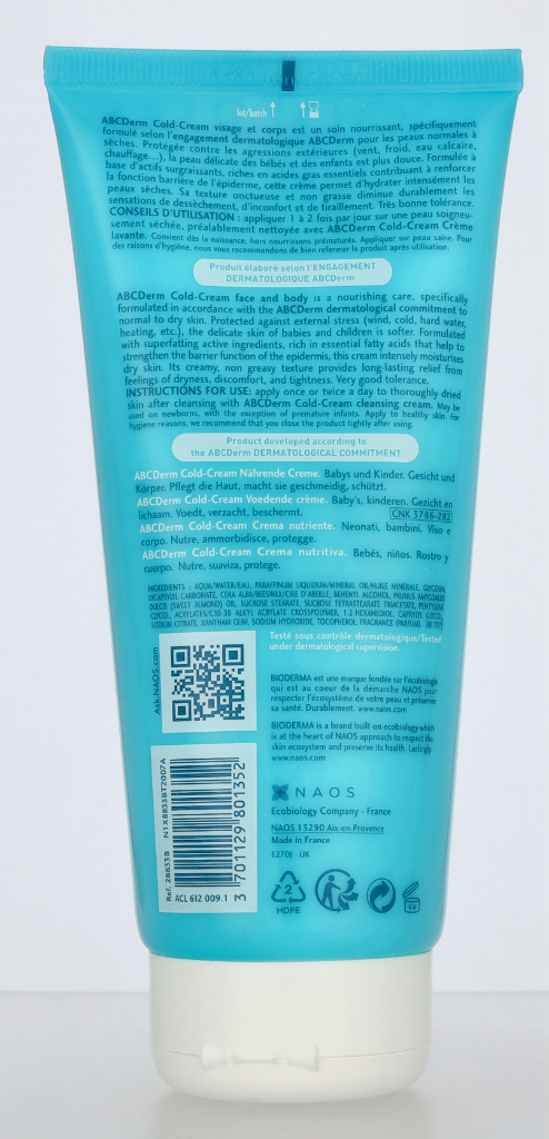 Bioderma ABCDerm Cold Nourishing Body Cream