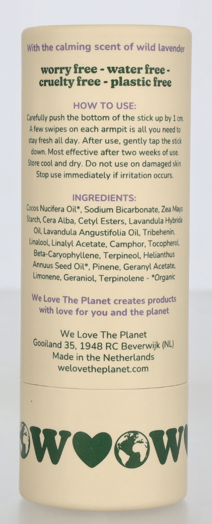 We Love The Planet Original Deodorant Stick 40 g