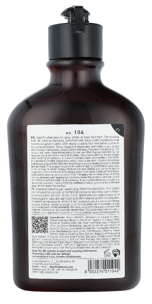 Depot No. 104 Silver Shampoo 250 ml