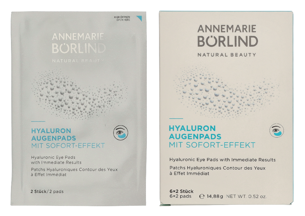Annemarie Borlind Hyalluronic Eye Pads 14.88 g