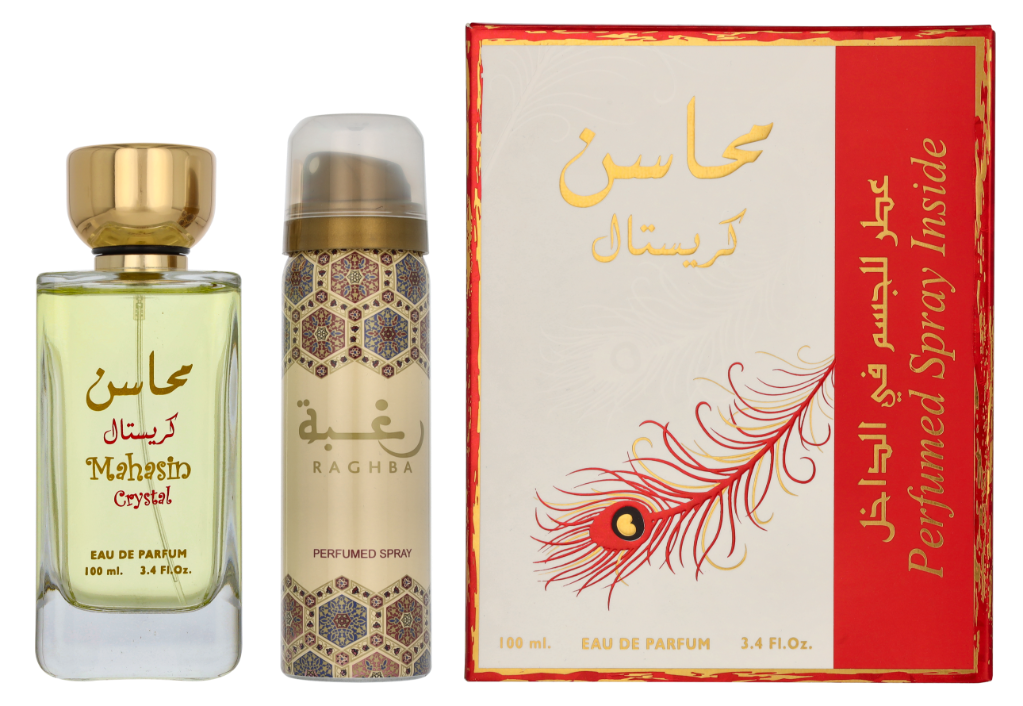Lattafa Mahasin Crystal Giftset
