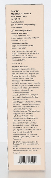 Heimish Moringa Ceramide BB Cream SPF 30 PA++ 30 ml