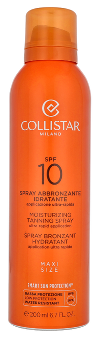 Collistar Moisturizing Tanning Spray SPF10 200 ml