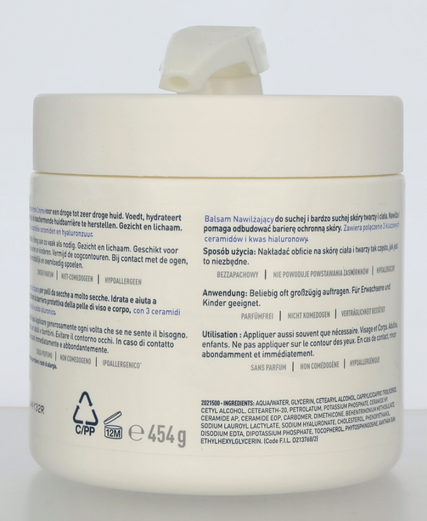 CeraVe Moisturising Cream w/Pump 454 g