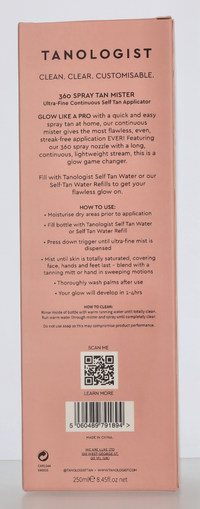 Tanologist 360 Spray Tan Mister 250 ml