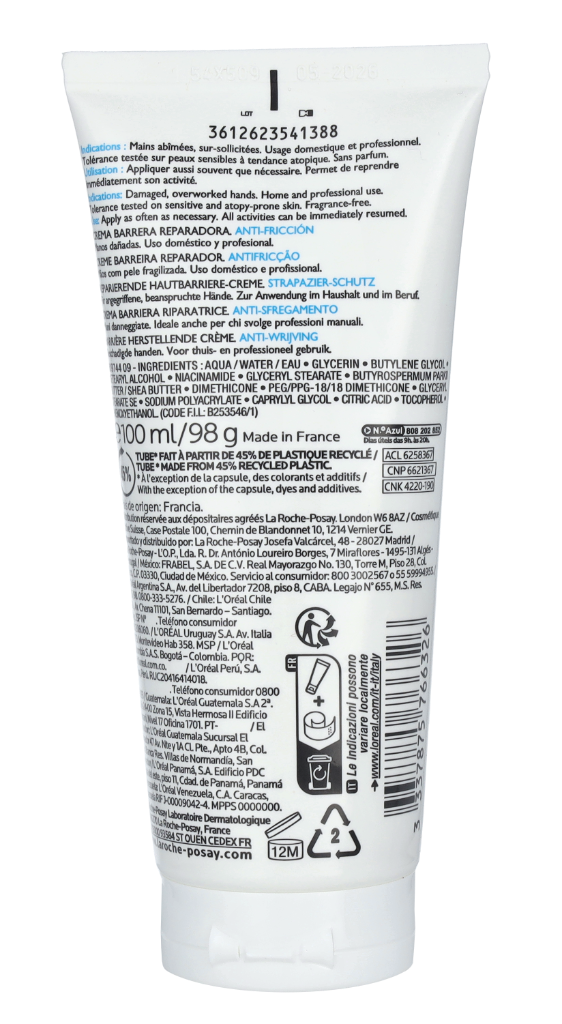LRP Cicaplast Mains Barrier Repairing Cream