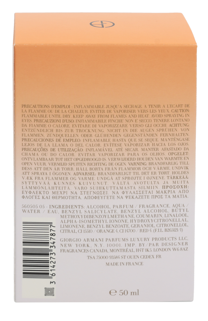 Armani Terra Di Gioia Edp Spray