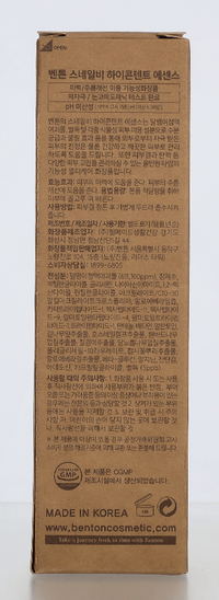 Benton Snail Bee High Content Essence Serum 100 ml