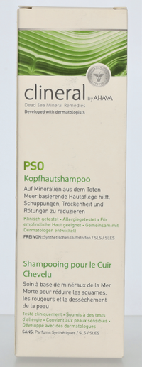 Ahava Clineral PSO Scalp Shampoo 250 ml