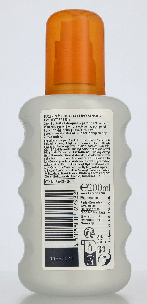 Eucerin Kids Sensitive Protect Sun Spray SPF50+ 200 ml