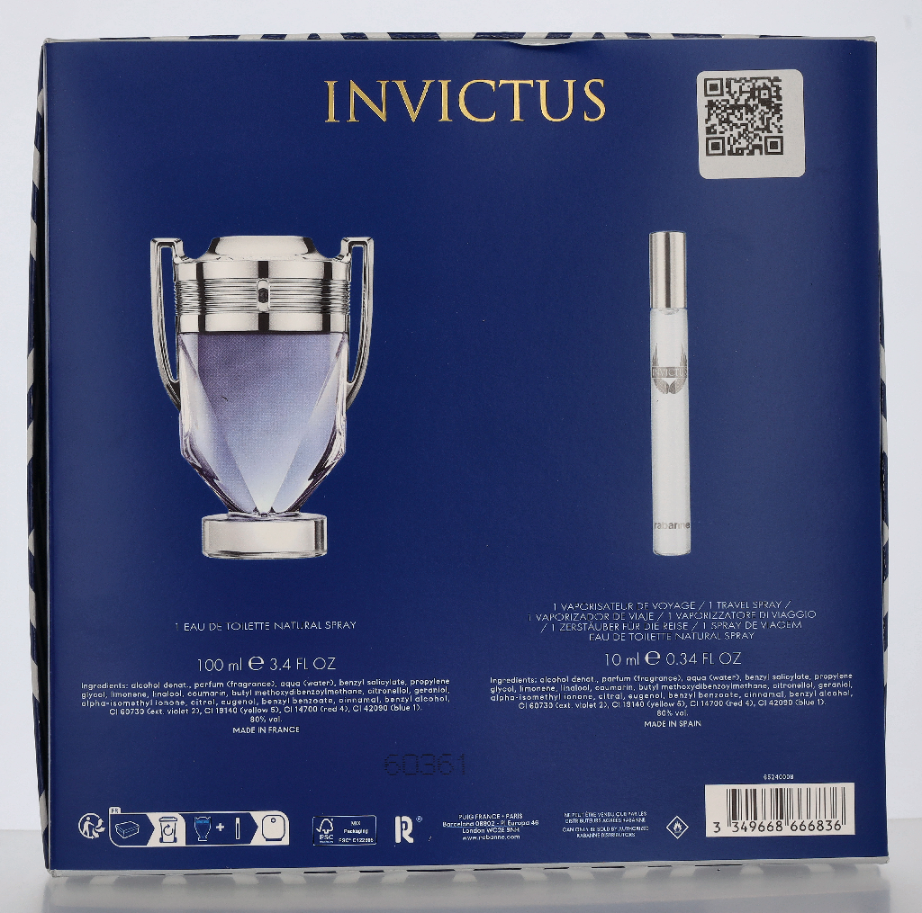 Paco Rabanne Invictus Giftset