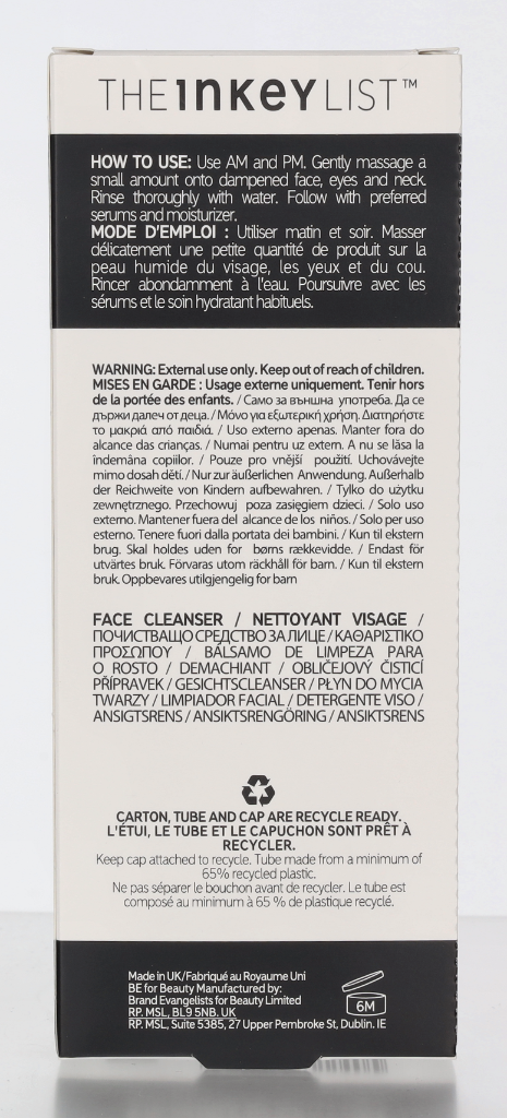 The Inkey List Fulvic Acid Cleanser 150 ml