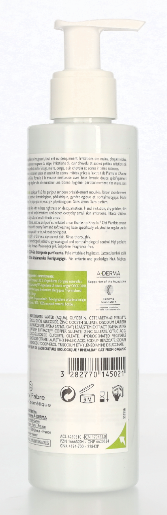 A-Derma Dermalibour+ Foaming Cica-Gel