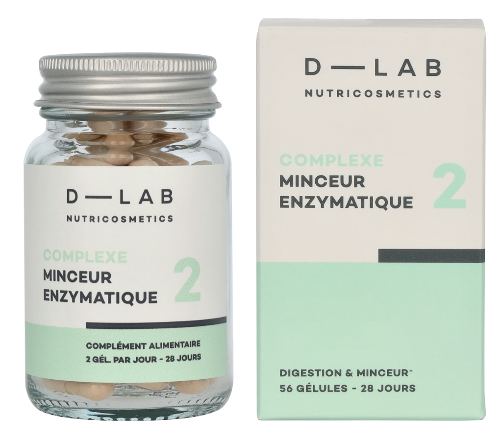 D-Lab Enzymatic Slimming Complex 2 Capsules 56 stuk