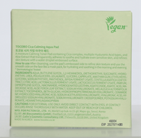 Tocobo Cica Calming Aqua Pad 60 Stueck