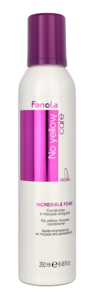 Fanola No Yellow Incredible Foam 250ml
