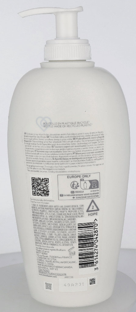 Biotherm Baume Corps Oil Therapy 400 ml