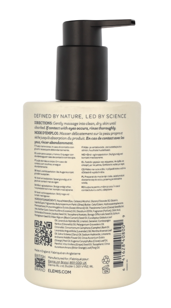 Elemis Mayfair No.9 Hand & Body Lotion 300ml