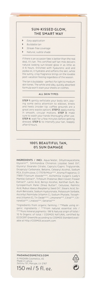 Madara Fake It Natural Look Self-Tan Milk 150 ml