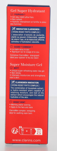 Clarins Men Super Moisture Gel Freshness 50ml