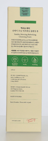 Axis-Y Sunday Morning Refreshing Cleansing Foam 120 ml