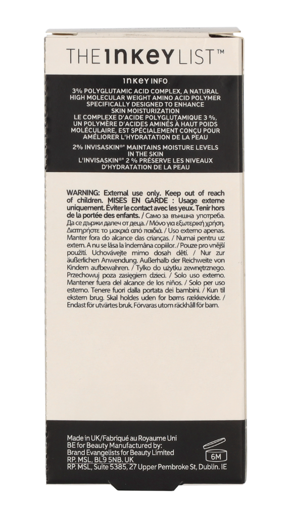 The Inkey List Polyglutamic Acid Serum 30 ml