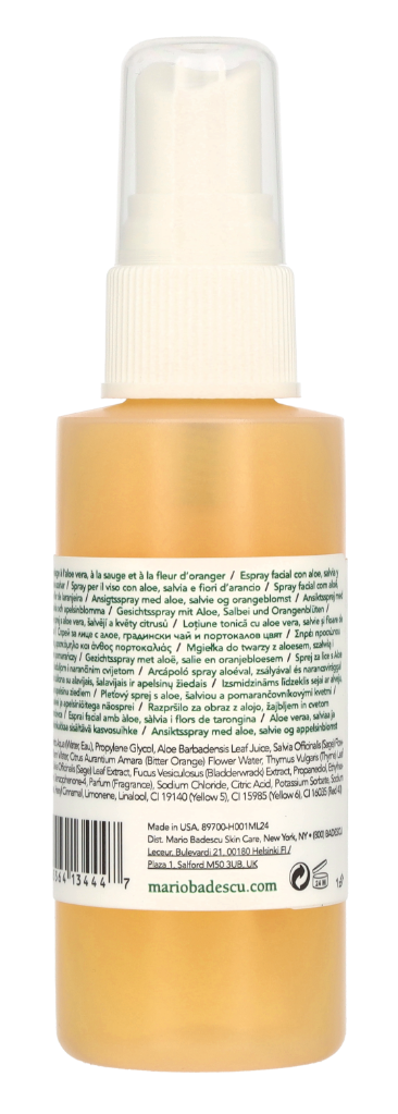 Mario Badescu Facial Spray With Aloe, Sage & Orange Blossom 59 ml
