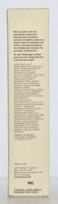 Jmo Mandarin & Glycoproteins Maximum Moisturizer 50 ml
